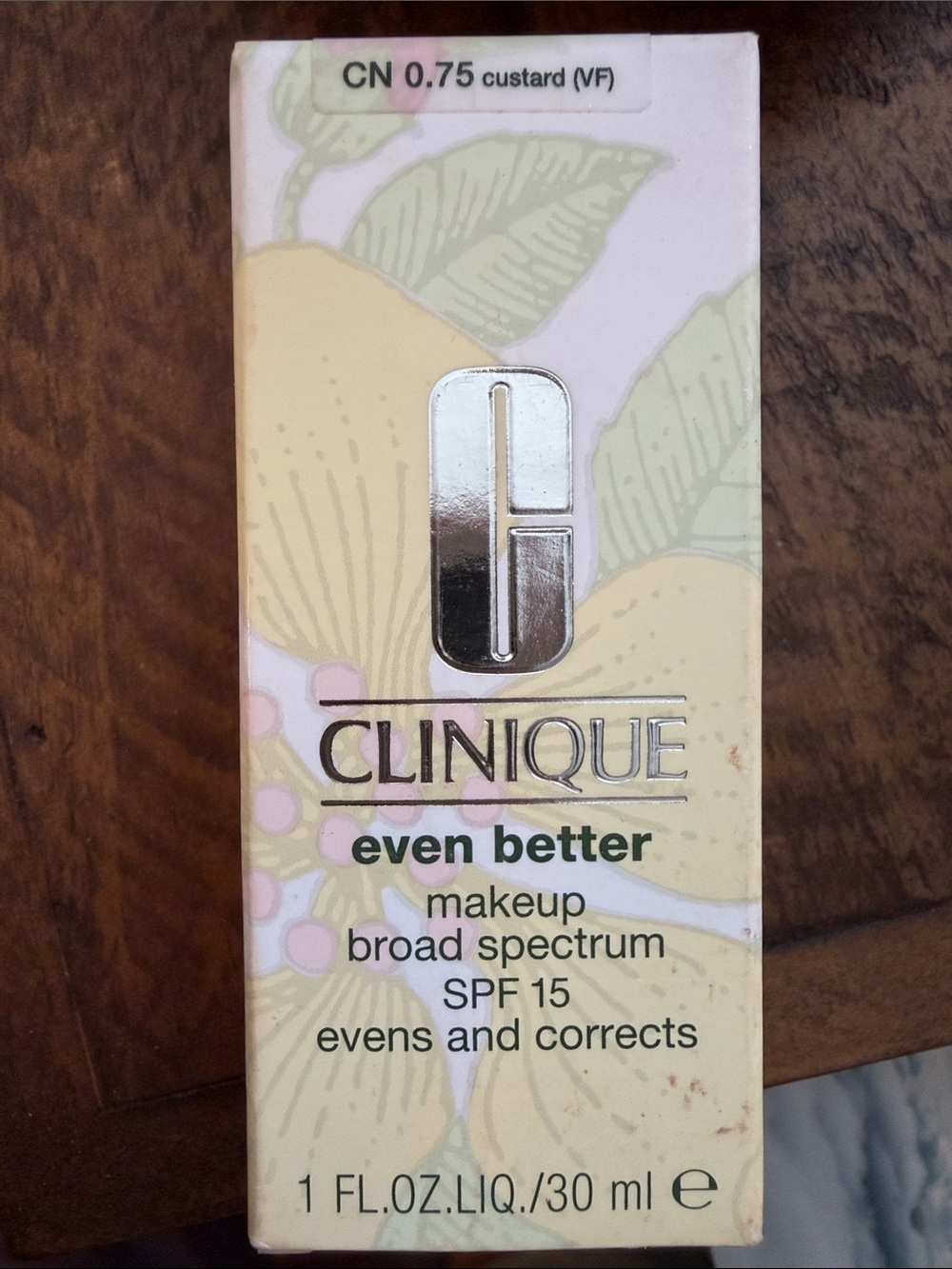 Clinique Even Better Makeup SPF 15 - Custard Yellow CN 0.75